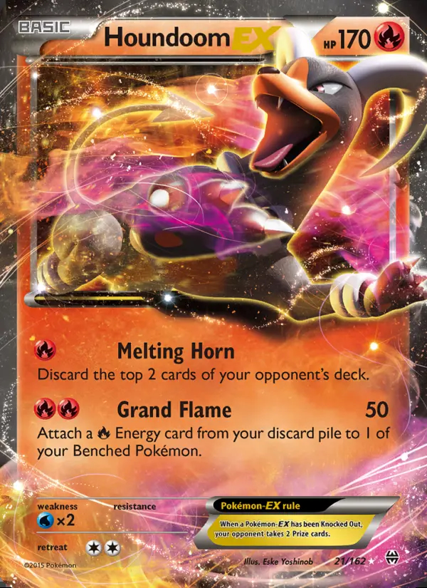 Image of the card Houndoom EX