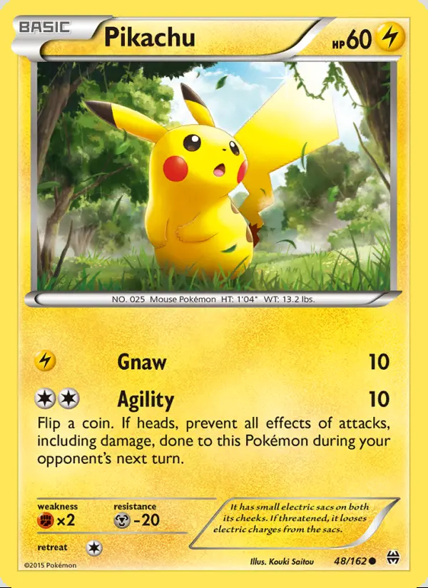 Image of the card Pikachu