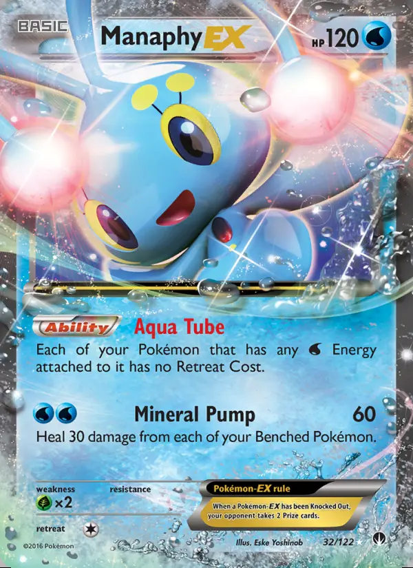 Image of the card Manaphy EX