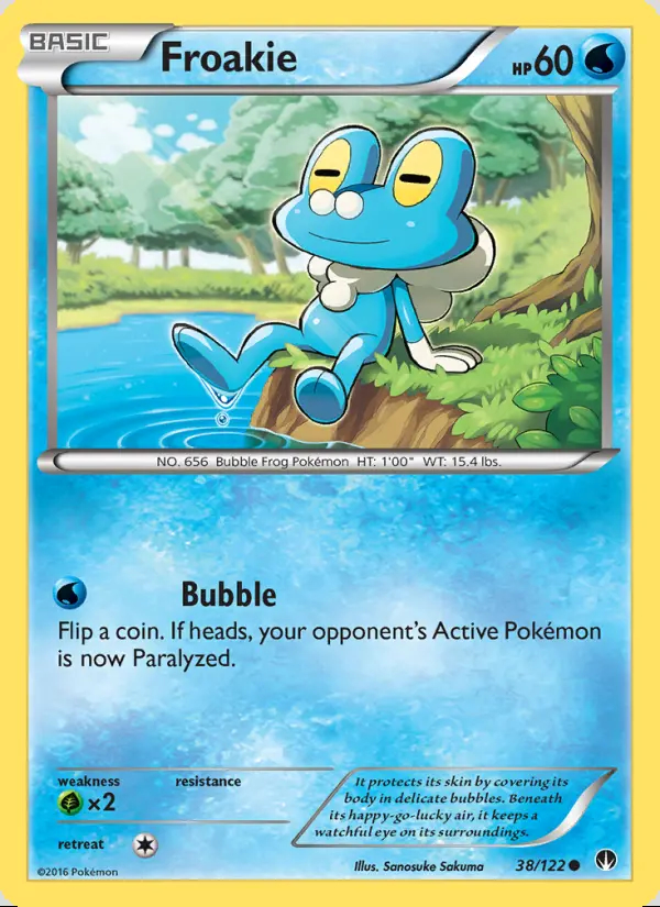 Image of the card Froakie