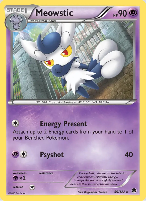 Image of the card Meowstic